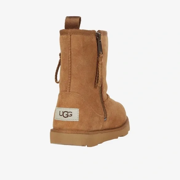 New UGG kids Classic Short Dual Zip ll
